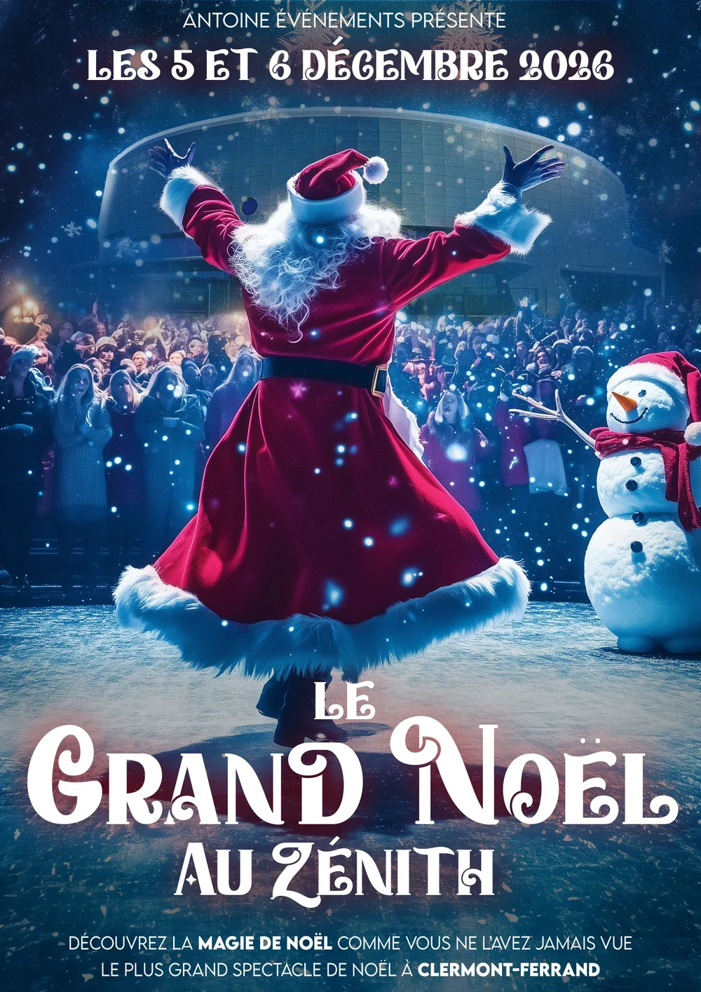 Affiche officielle - Le Grand Noël au Zénith